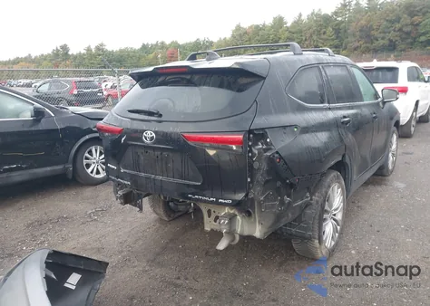 2022 Toyota Highlander Platinum z USA, uszkodzony, nr VIN 5TDFZRBH0NS226809